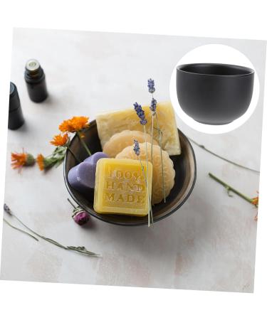 Frcolor Stainless Steel Shaving Soap Cup | Men's Shaving Foam Bowl | Double Layer Acrylic Holder for Perfect Shaving Experience - Buy Online on GoSupps.com