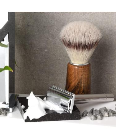 Handmade Barbear Razor Plane | Premium Stainless Steel | Chrome Gloss Finish | Precision Wet Shave for Men | Dual-Sided Blade for Sharp Results - Buy Online on GoSupps.com