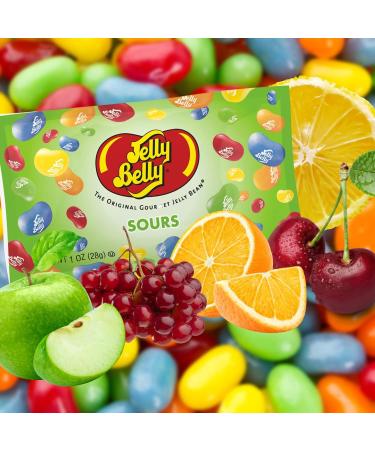 Jelly Belly Sour Gourmet Jelly Beans 28g 6 Pack : Christmas & Holidays Candy - Vegan Candy Dairy Free Snacks Gluten Free Kosher Candy Stocking Stuffers for Teens Peanut-Free Candy Treat for Kids & Families Sweet Snack Alternative Assorted - Buy Online on GoSupps.com