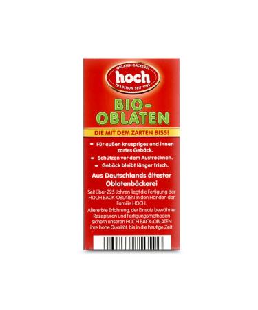 Buy High BacoBlaten 50mm - 225 Pieces of Baking Wafers for Macaroons Gingerbread & Cookies | Perfect for Christmas Gifts - 3 Set Available - Buy Online on GoSupps.com