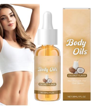 Moisturizing Body Oil Nourishing Skin Oil 30ml - Non-Greasy Moisturizing Fluid with 5 Fragrances for Daily Use at Home Bathroom Beach Evening Mature Skin Men and Women After Shower - Buy Online on GoSupps.com