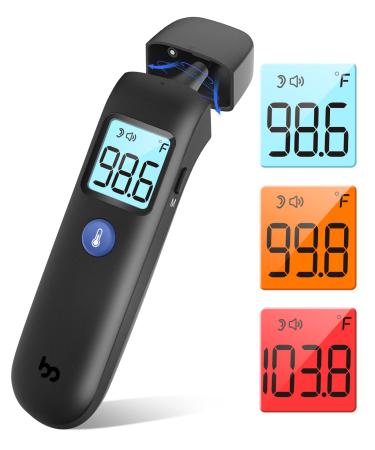 Digital Ear and Forehead Thermometer, No Touch Thermometer for Adults, Kids, Toddlers, Infrared Temporal Thermometer, 1 Second Reading, FSA HSA Eligible