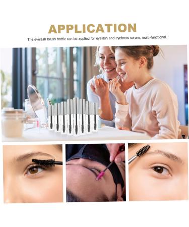 8pcs Mascara Empty Tube Clear Containers Reusable Mascara Bottles Filling Miss Gold and Silver - Buy Online on GoSupps.com