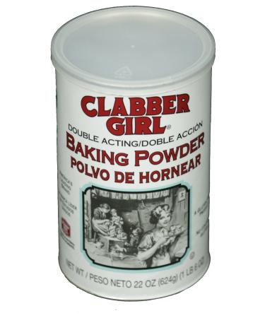 Clabber Girl: Double Acting Baking Powder, 22 Oz