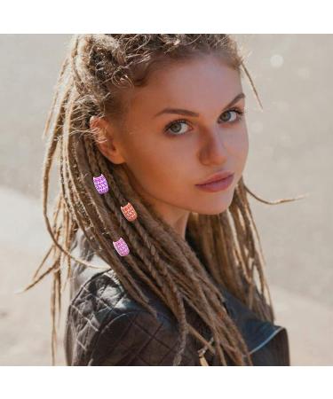 100pcs Dreadlock Beads Hair Tube Beads - Mixed Colors Style1 | Hair Braiding Decoration Accessories - Buy Online on GoSupps.com
