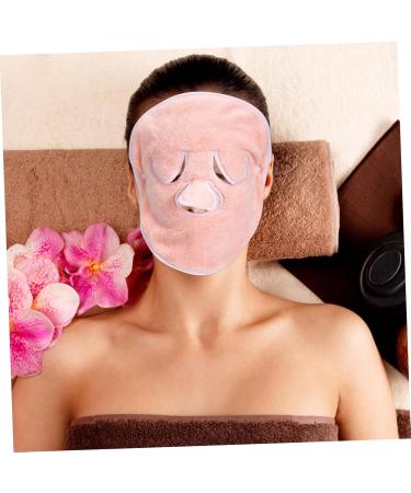 DOITOOL Serviette Visage Spa Corail Doux Masque Visage Chaud Hydratant Serviette Sauna Compress e Soin Peau Femme Pratique Et L g re Cadeau 1 unit (Lot de 1) rose - Buy Online on GoSupps.com