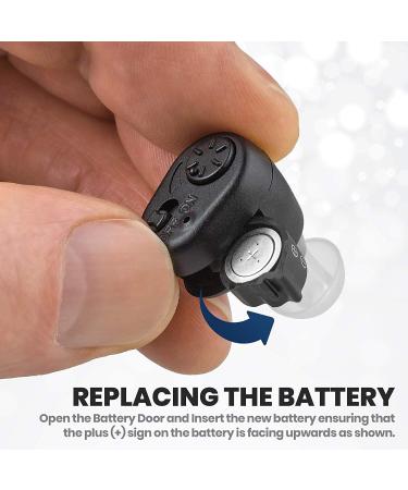 Digital Hearing Amplifier - In-The-Canal (ITC) Pair by MEDca - Doctor Designed Sound Amplification Devices for Adults (Black) - Buy Online on GoSupps.com