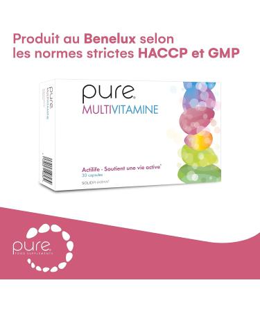 Pure Multivitamin 30 High Dosed Tablets Vegan Tablets Immune System Strengthening Dietary Supplement Vegan Complex Multivitamin Tablets - Buy Online on GoSupps.com
