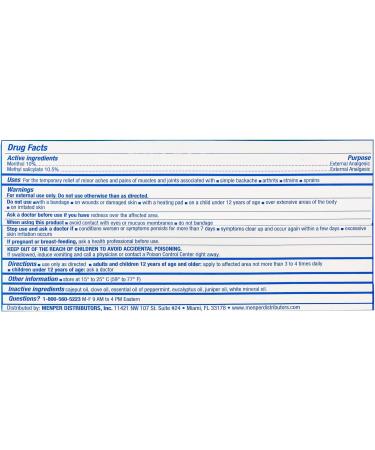 Analgesic Oil for Muscle & Joint Relief - 0.5 Fl Oz | Fast International Shipping - Buy Online on GoSupps.com