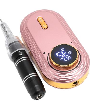 Manicure Pedicure Tools Electric Nail File Set Portable Speed 0-35000RPM for Home Salon Use (Pink) - Buy Online on GoSupps.com