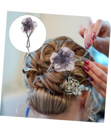 Beaupretty Make Up Hair Clips headgear hair bow clip hair clips rhinestones hair barrette flower petal hair butterfly hair claws hair jaw clamps bun hair clip hair clamps alloy Miss hair - Buy Online on GoSupps.com