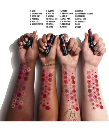 NYX Alabama Matte Lipstick - Buy Online on GoSupps.com