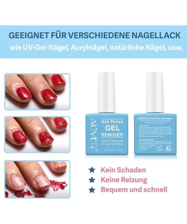  P-Beauty Cosmetic Accessories P-Beauty Acetone-Free Nail Polish Remover | Professional 3-Minute Nail Polish Remover | Remover for Gel Shellac and UV Polish | Nail Polish Remover | Fast Removal - Buy Online on GoSupps.com