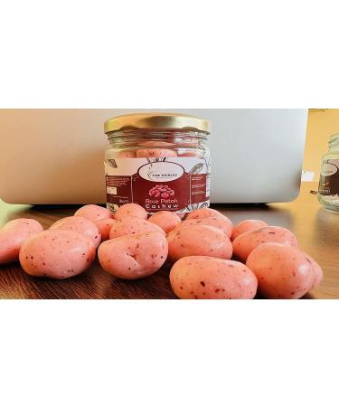 THE EDIBLES Natural Flavored Nuts Rose Flavoured Cashew Nuts 200 gm_Packing May Vary - Buy Online on GoSupps.com