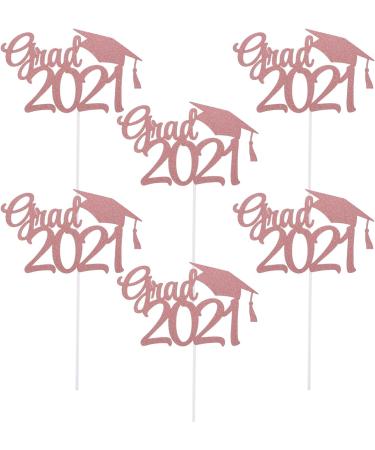 Abaodam 2 Sets 20 Pcs Graduation Cake Insert Cars Cupcake Toppers Cake Decor Graduation Cap Graduation Party Decorations Wedding Cupcake Topper Dessert Picks Paper Cup Food Glue Stick Rose Goldx2pcs 20x14cmx2pcs - Buy Online on GoSupps.com