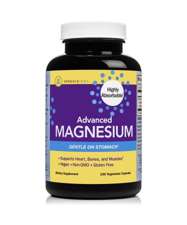 InnovixLabs Advanced Magnesium 150 Vegan Capsules