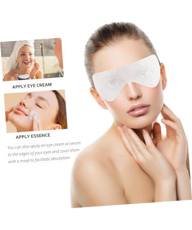 FOMIYES 30 Sheets Eye Mask Beauty Skin Care Eye Patches Skincare Stye Eye Drops Warm Compress Cotton Eye Paper Eye Supply Dry Eyes Care Supply Disposable Paper Film White Non-woven Fabric - Buy Online on GoSupps.com