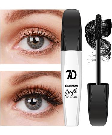 Waterproof Black Mascara Makeup Feed | 10ml Compact Container Fast Drying Formula Volumizing Eyelash Effect With Easy Application For Costume Makeup Looks - Buy Online on GoSupps.com