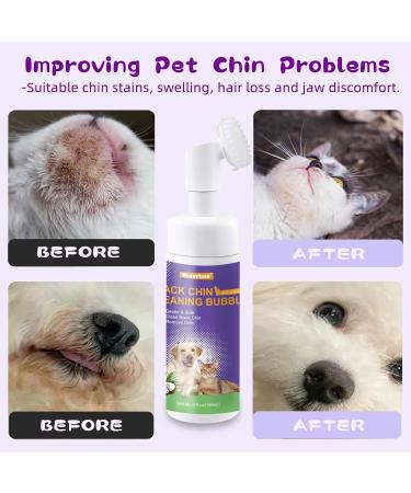 Cat Chin Blackhead Cleaner 5oz (150 ml) 2 in 1 No-Rinse Pet Chin Mousse Control Acne & Degreases Tails Cruelty-Free Pet Hair Health Cleaner - Dryness | Oil | Dirt - Buy Online on GoSupps.com