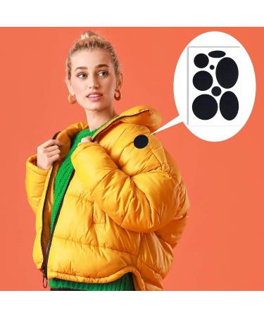 OIIKI Puffer Down Jacket Repair Patch Kit 40pcs  Black Nylon Fabric Repair Patch Self Adhesive Waterproof Stick On Patches Tape for Coat Clothing Tent Sleeping Bags Ski Pants Holes Fixing Round - Buy Online on GoSupps.com