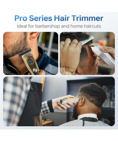 High Performance Beard & Mustache Trimmer for Men - Cordless Stainless Steel Blades 100 Min Runtime Ideal for Barbers & Travel - Buy Online on GoSupps.com