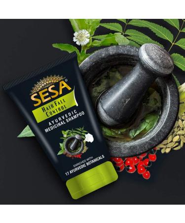 Sesa Ayurvedic Medicinal Shampoo 100 Ml - Natural Hair Care for All Hair Types | International Shipping - Buy Online on GoSupps.com