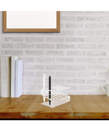 Milists 24-Hole Clear Acrylic Brush Holder | Fommy Pencil & Makeup Organizer for Colored Pencils Eyebrow Pencils & Cosmetics 12.0m 8x12cm - International Shipping - Buy Online on GoSupps.com