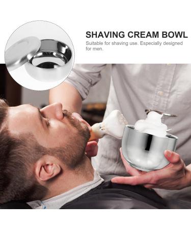 Beaupretty Stainless Steel Shaving Bowl for Men - Durable Shaving Mug & Soap Container | Proraso Compatible - Buy Online on GoSupps.com