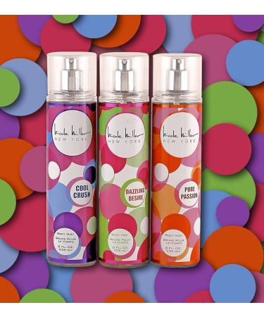 Nicole Miller Pure Passion By Nicole Miller Body Mist Spray 8 Oz - Buy Online on GoSupps.com