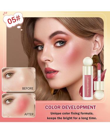 Long-Lasting Waterproof Matte Liquid Blush Cream for Cheeks - 05 A05 - Buy Online on GoSupps.com