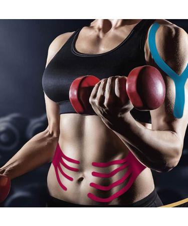 Kinesiology Tape 1/2 /5 Rolls Sports Athletic Mucle Wrist Knee Ankle Elastic Waterproof Breathable 2 Inch x 16 Feet Beige 1 Roll 1 Count (Pack of 1) Beige - Buy Online on GoSupps.com