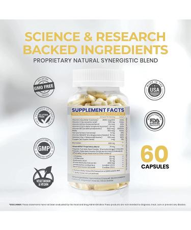 Zen Nutrients WoundVite Pre Post Surgery Support | Scar Treatment w/ Bromelain, Turmeric & Arnica - 60 Vegan Caps - Buy Online on GoSupps.com