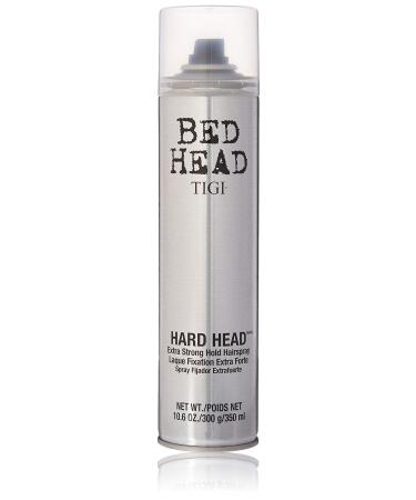 Bed Head Hard Head Spray TIGI Hair Spray Unisex 10 oz (Pack of 2) 10 Ounce (Pack of 2)