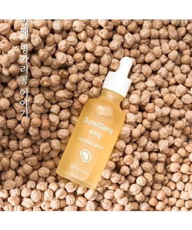 Chickpea Serum - Korean Vegan Anti-Aging Skincare for Dry Skin | 50mL Fermented Chickpea Extract Panthenol & Phytosqualane - Buy Online on GoSupps.com