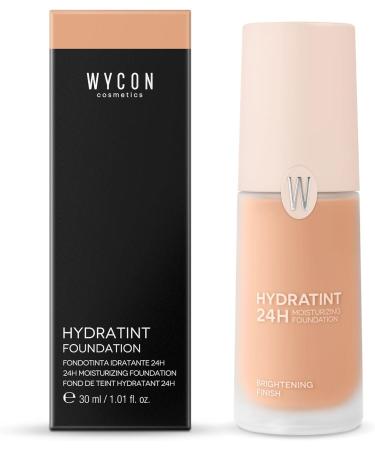 WYCON Cosmetics HYDRATINT Radiant Hydrating Foundation with Hyaluronic Acid & Urea 24 Hours Hydration - N30 - Buy Online on GoSupps.com