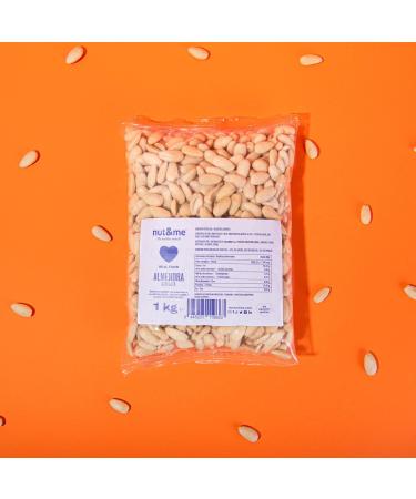 Blanched Almonds 1 kg nut&me | Natural Kernel | No Additives or Preservatives | Protein Source | Salt Free | - Buy Online on GoSupps.com