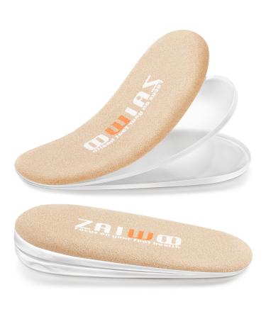 Heel Lift Heel Lifts for Women/Men Shoe Lifts Leg Length Discrepancy Adjust Height Increase Insoles for Heel Lift Heel Pain Relief Beige S