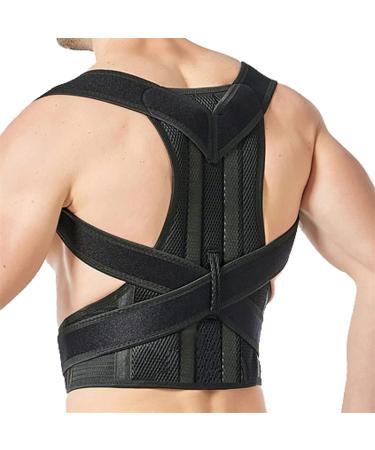 Posture Corrector for Men Women Teenagers Spine Back Support Brace Waist-Support Belts Provides Pain Relief for Neck Back and Shoulders (Size : XXL) (X)