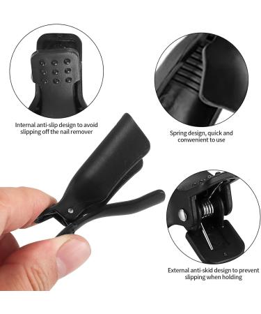  XUIIOSOOKP 20 Pcs Gel Nail Polish Remover Clips with Nail File and Cuticle - Buy Online on GoSupps.com