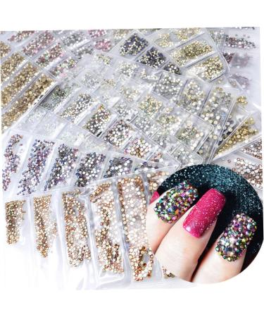 nail art set DIY Nails Rhinestones Nail Art Cosmetics Clothes Design Jewels Diamond Accessories Style4 - Buy Online on GoSupps.com