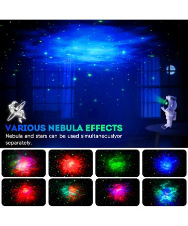 KEWYA Astronaut Projection Lamp with Timer & Remote Control - Space Warrior Projector for Bedroom, Starry Galaxy Night Light - 360 Adjustable Room Decoration - Perfect for Christmas, Birthdays & Parties - Buy Online on GoSupps.com