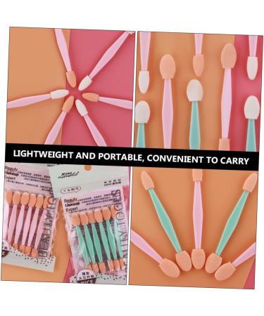 Beavorty 2 Sets Eye shadow brush women s suits beauty sponge cosmetology kit eyebrow brush double shadow 7.4X1cmx2pcs As Shownx2pcs - Buy Online on GoSupps.com