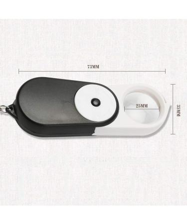 Magnifying Glass Magnified 10 Times Folding Handheld Portable Mini with High Definition LED Reading Magnifier Made in China - Buy Online on GoSupps.com