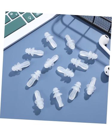 Buy 40pcs Silicone Protective Ear Plugs for Sleeping & Swimming - White 1 Count - Buy Online on GoSupps.com