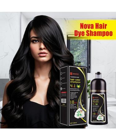  Zankie Hair coloring shampoo - 500 ml - 4-in-1 instant coloring shampoo for 3 to 4 weeks of hold - Coloring shampoo with full coverage to cover grey hair and - Buy Online on GoSupps.com