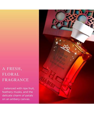 Radiant Florals & Amber Musk Long-Lasting Arabian Perfumes for Women Eau De Parfum For Women (2.5 Oz) Fresh Soft Seductive Notes Of Violet Rose & Jasmine Valentine s Day Gifts For Her - Buy Online on GoSupps.com