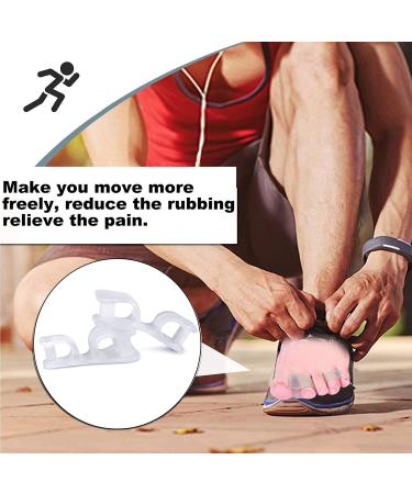 Gel Toe Separators 4-Pack | Correct Hammer Toes & Overlapping Toes | Pain Relief for Men & Women - Buy Online on GoSupps.com