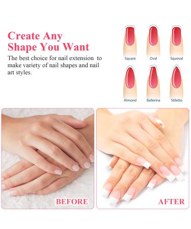 240 Pieces Nail Extension Silk Fiberglass Wrap for Women | Gel Nail Care Tool | DIY Nail Art Accessories - Buy Online on GoSupps.com