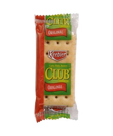 Club Crackers Keebler Original .25oz Count, Butter, 73.5 Ounce, (Pack of 300)