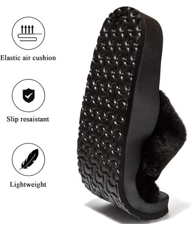 Women's Plantar Fasciitis Cross Open Toe Slippers - Orthopedic Arch Support Sandals for Foot & Heel Pain Relief - Indoor/Outdoor Wear - Black, Size 8 - Buy Online on GoSupps.com